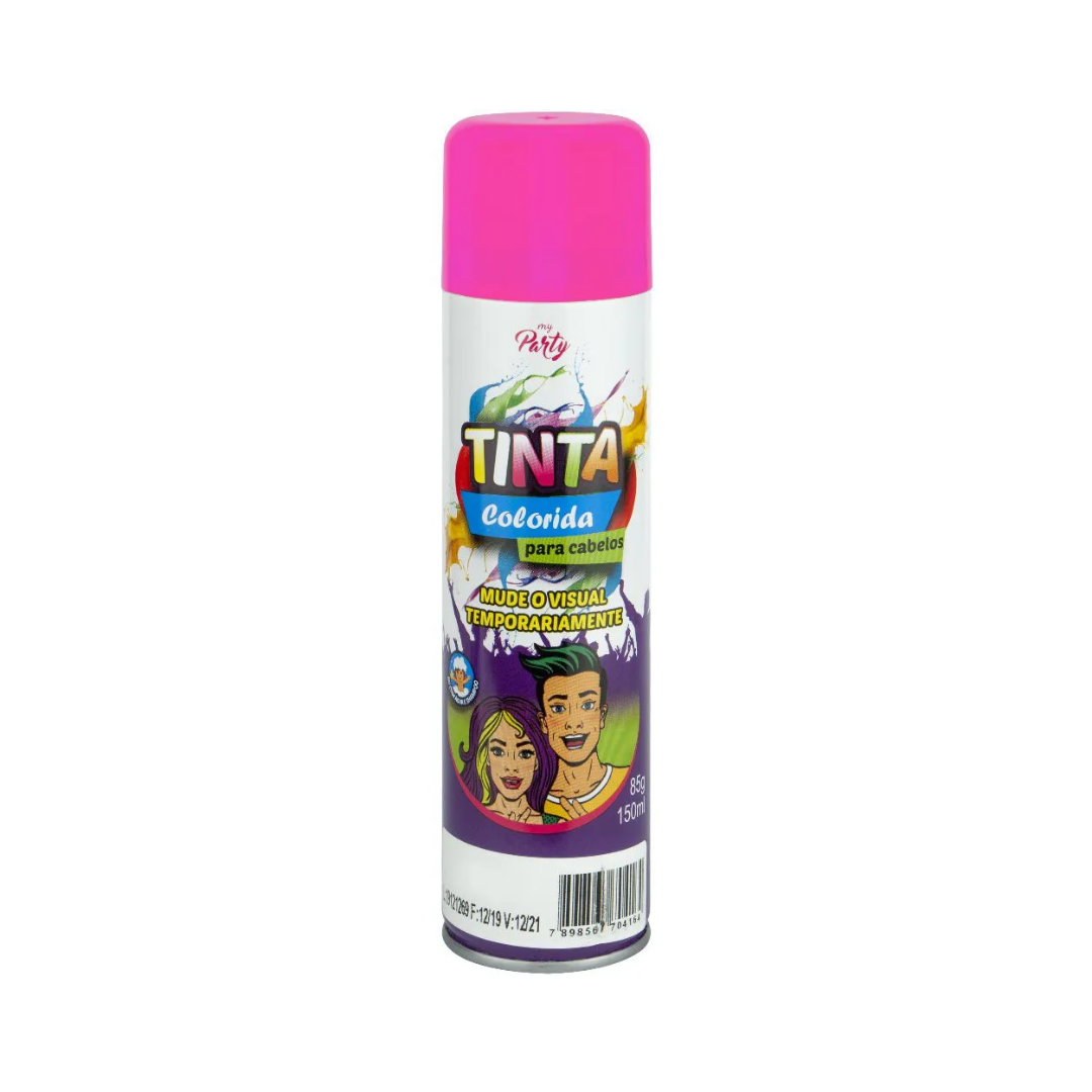 Tinta Colorida para Cabelos Aeroflex Rosa Pink 150Ml