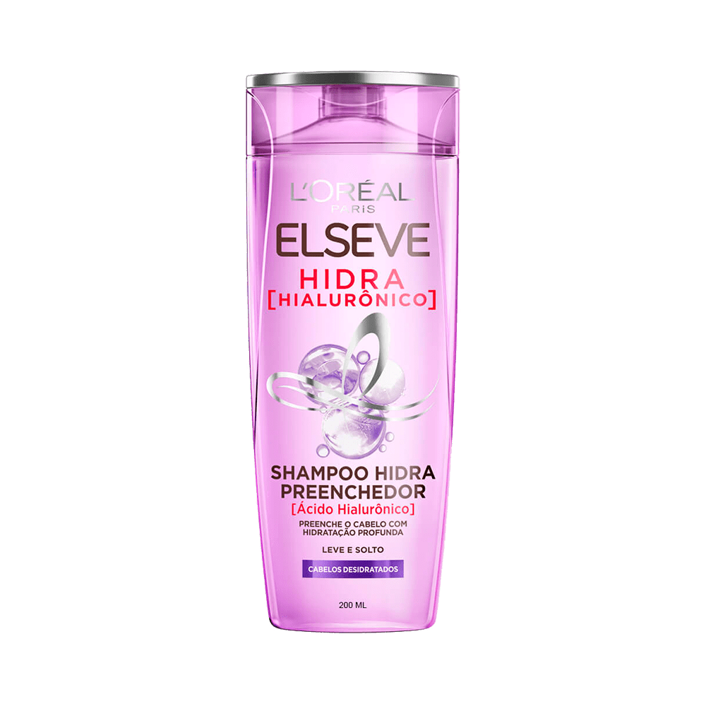 Shampoo Preenchedor Elseve Hidra Hialuronico 200Ml